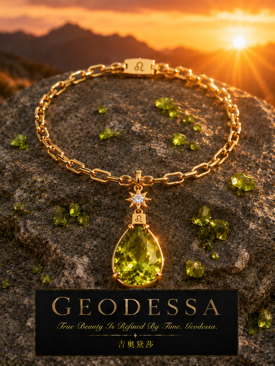 Leo Collection jewelry detail